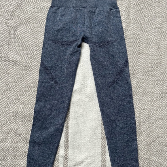 TLF React Seamless Gym Leggings, Navy Heather, size Small. New without tags. - Picture 8 of 9